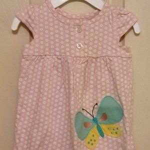 Carter's Butterfly Romper/Jumpsuit